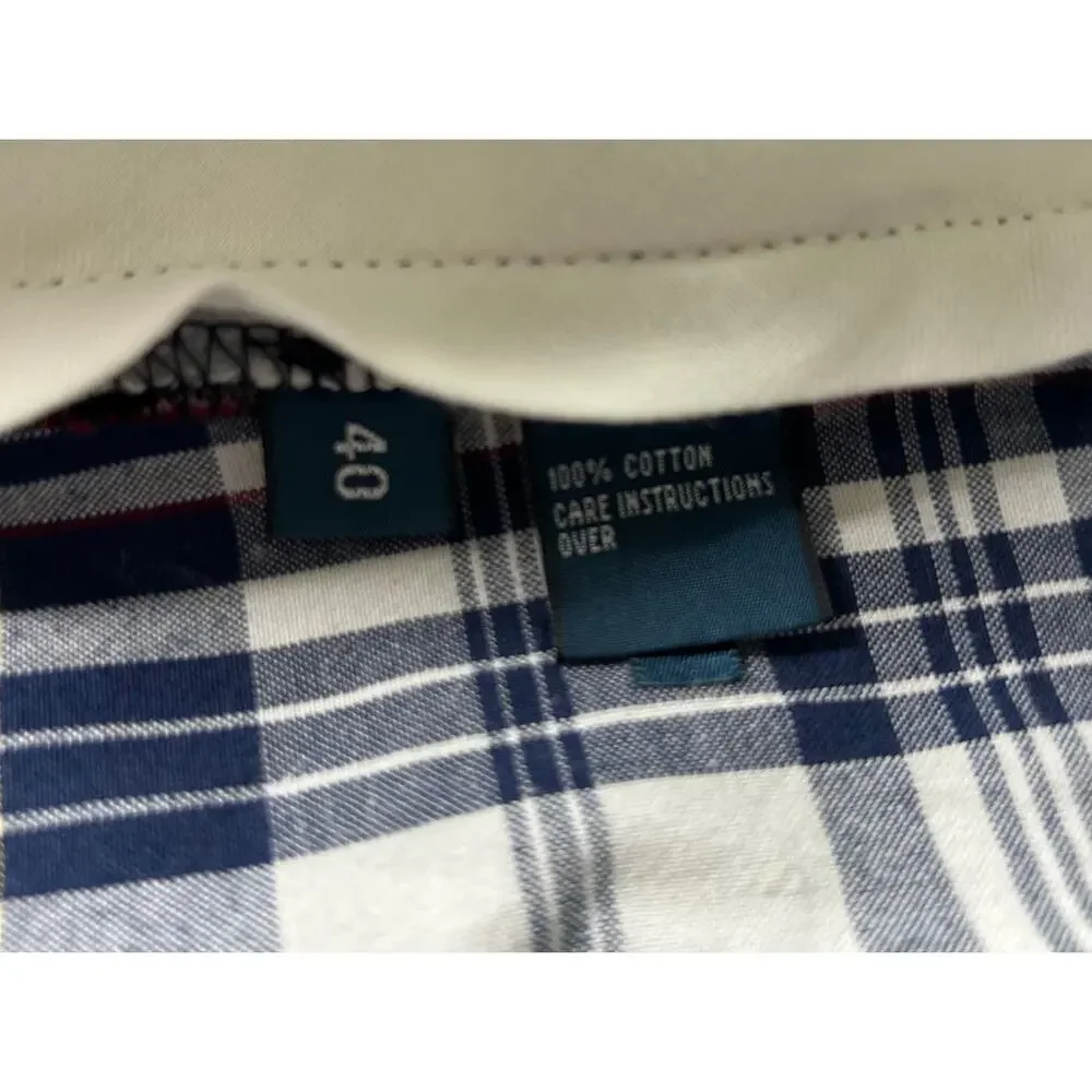 Vintage Polo Ralph Lauren Sportswear Men’s‎ Size 40 100% Cotton Plaid Shorts